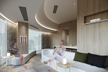 【長期滞在客室「スカイレジデンスルーム」誕生！】